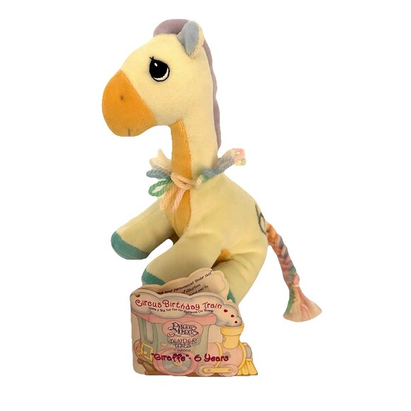 Precious Moments Tender Tails Circus Birthday Train Giraffe 6 Years Plush Tag - Picture 1 of 10